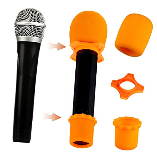 Milisten Box Portable Microphone Bag Microphone Muffler Foam Mic Covers Mic Protection Foam Sponge Anti-Fall Mic Storage Bag Zip Microphone Bag Microphone Case Shockproof Zipper Bag #TOP4