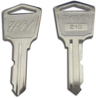 Amazon タキゲン 純正子鍵キー 210番 補助錠 錠前