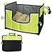 Pet Life Travel-Nest Folding Travel Cat and Dog Bed, LG, Green