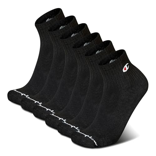 6PK MENS CUSHION HIGH QUARTER