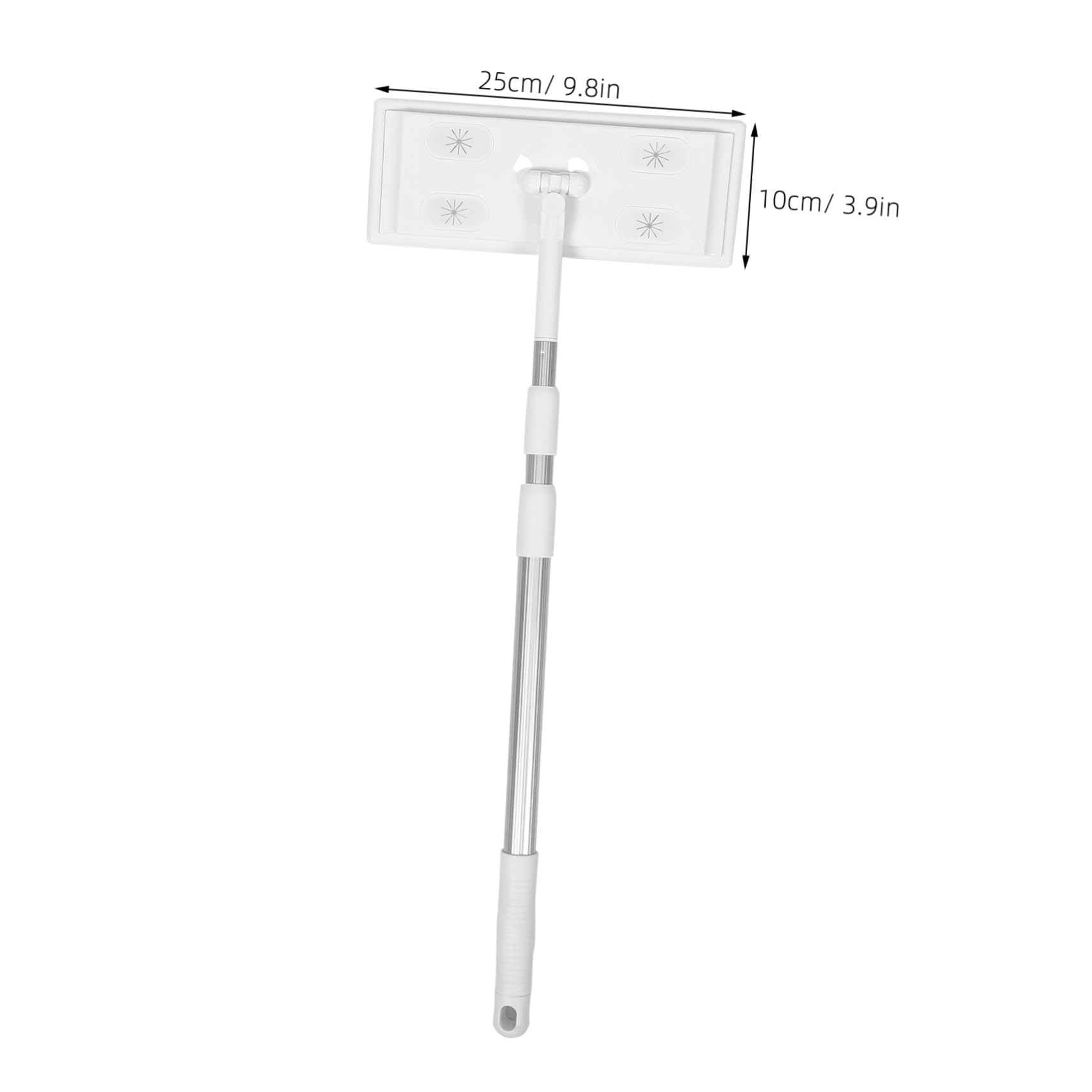 Beaupretty Trapeador Electrostático Colector de Polvo Varilla Telescópica de 3 Secciones , Microfibra Fregona Extensible para Limpieza de Hogar