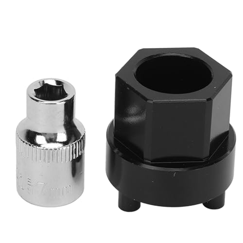Air Conditioning Compressor Clutch Hub Removal Tool Ac Compressor Clutch Hub Remover with 7mm Sleeve for Denso Clutchless Compressor Drive Hubs 5se09c 5se12c 3/8 in.