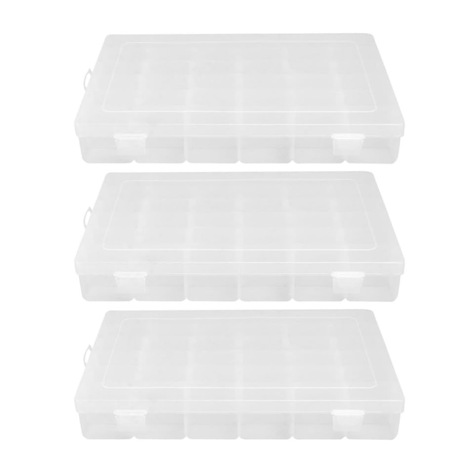 Boîtes de rangement en PP pour petits objets et organisateur de matériel de loisirs créatifs