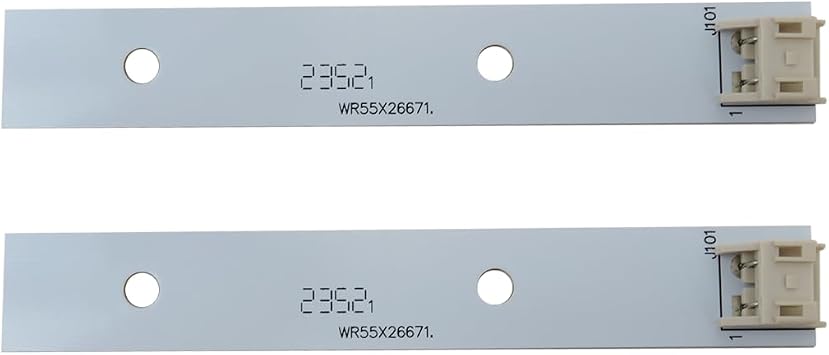 2-Pack WR55X26671 Refrigerators LED Light Board for GE