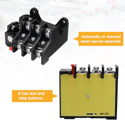 Relais thermique réglable protection contre perte de phase 40-63A AC380V - 3