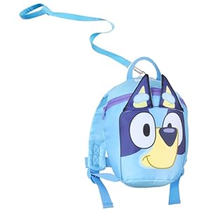 Bluey 3006 Kinderrucksack mit Sicherheitsleine