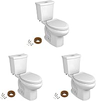 Vista 9 de Inodoro American Standard H2Option con sistema sifónico de doble descarga, 2886218.020, 0 volts