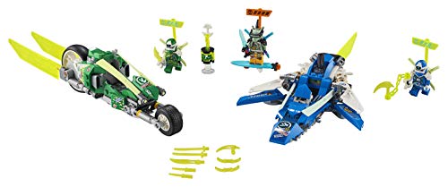 LEGO 71709 Ninjago Vehículos Supremos de Jay y Lloyd