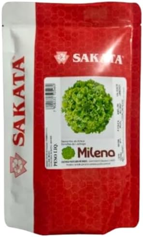 Semente Peletizada Alface Crespa Milena Sakata...