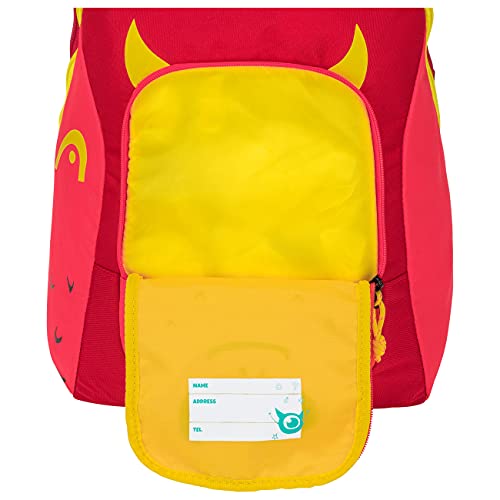 HEAD Unisex-Youth Kids Rugzak Tennis Bag, Rood/Geel, One Size - Image 5