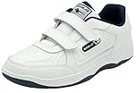 Gola Mens Belmont 2 Twin Bar Walking Shoe, White Navy, 8 UK Wide