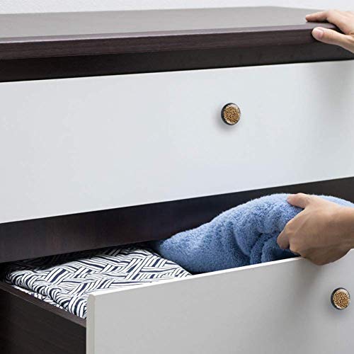 Boutons de tiroir motif léopard lot de 4 pour relooker la commode