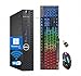 Dell OptiPlex 3050 Mini PC Desktop Computer, Intel Core i5-6400, 8GB RAM, 256GB SSD, Bluetooth, QWERTY Keyboard, Mouse, USB WiFi, Windows 11 Pro (Refurbished)