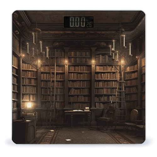 Báscula digital de baño Book Room Mysterious Library miniatura 1