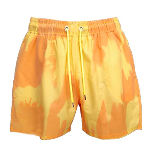 Barley Direct Bañador De Hombre Que Cambia De Color Pantalones Cortos De Natación para Hombre Bañador De Secado Rápido, Bañadores Cortos Sensibles A La Temperatura