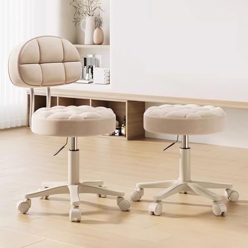 Tabouret roulant réglable d'atelier et studio de tatouage au design compact - 2