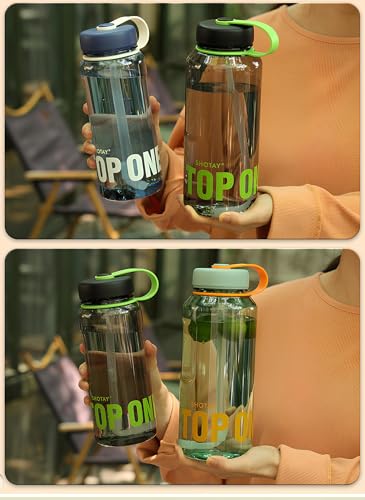 Image of THE VENTI SHOTAY COOL Unbreakable Water Bottle with Sipper BPA Free Tritian, Leak-Proof Water Bottle Ideal for Office, Sports, School, Gym (1Ltr-Black)