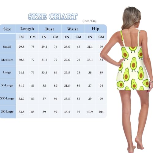 Robe de bain gainante motif avocat vert pour sublimer les formes