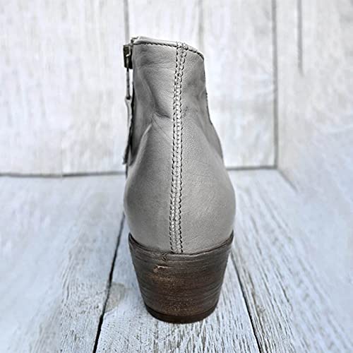 Dasongff Stivaletti da donna, comodi, con tacco a