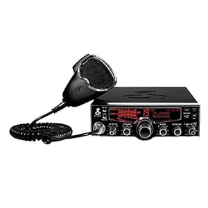 Cobra 29LX AM Professional CB Radio – Emergency Radio, Travel Essentials, NOAA Weather Channels and Emergency Alert System, Selectable 4-Color LCD, Auto-Scan and Radio Check, Black