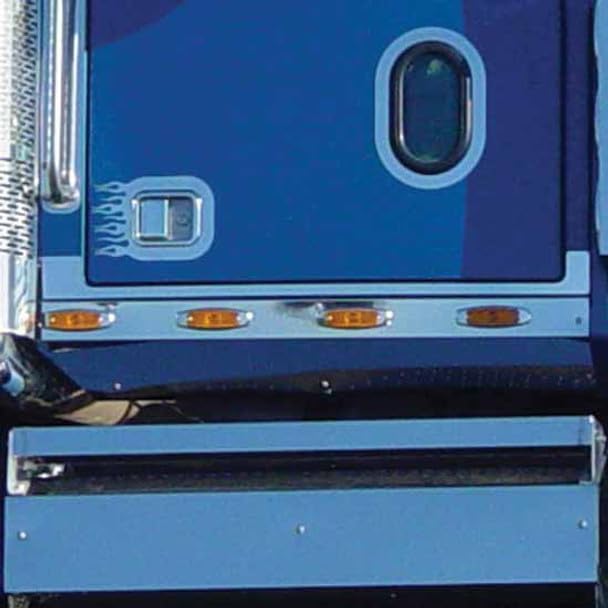 Technical Precision Replacement for Western Star HD 4900FA Year 2015 Stainless Steel Under Door Panel