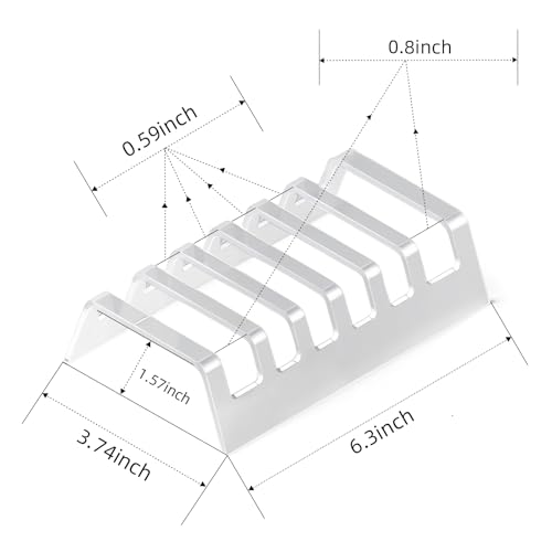 Image of Clean Acrylic Paint Brush and Makeup Brush Drying Stand Holder for Vanity or Artist Studio Use (2pack)