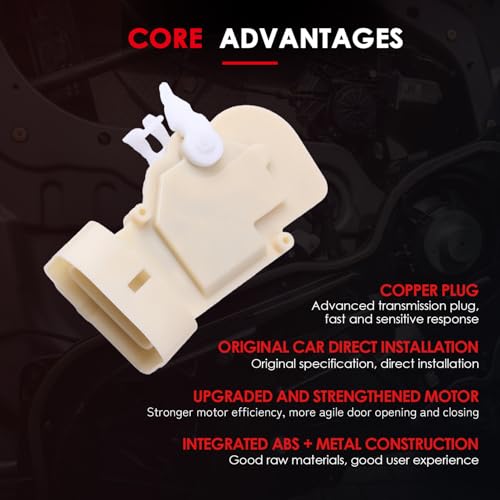 Image of CCIYU Door Lock Actuator for Toyota Echo 2000-2005 for Scion xB 2004-2006 Front Left Side 746-634 DLA185