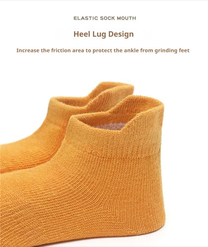 Baby Non-skid Socks Toddler Newborn Infant Non Slip Socks with Grips Anti-Slip Girls Boys Ankle Socks 12 pairs4