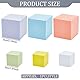 FREEBLOSS 6 Stück Fotografie Requisiten Würfel Schaumstoff Geometrie Produktfotografie Posing Requisiten Solide Blöcke Quadrat Betonblock Fotografie Requisiten für Schmuck Kosmetik Shooting Zubehör