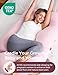 Momcozy Pregnancy Pillows for Sleeping, U Shaped Full Body Maternity Pillow for Side Sleeping - Support for Back, Legs, Belly, HIPS, 57 Inch, Pink