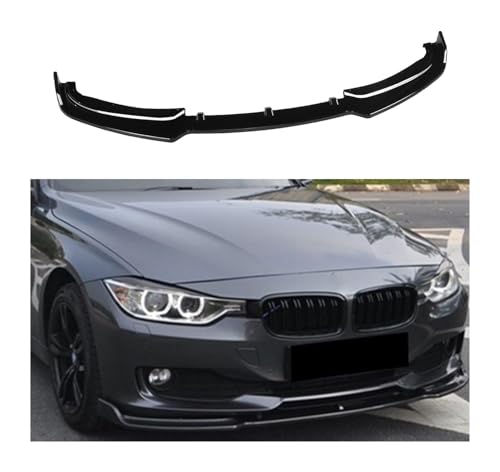 Lame avant carbone pour pare-chocs BMW F30 offrant une finition esthétique premium