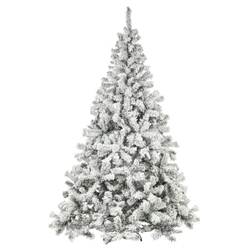 Nataland Albero di Natale Artificiale Verde Innevato Modello...