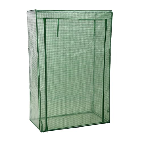 Well Home Serre de tomates 100x50x150cm avec cadre en fer vert