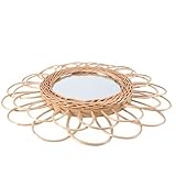 Avec matériaux fiables, ce miroir mural décoratif est un complément idéal à votre intérieur.