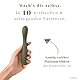 Ladyluv Vibrator für Frauen – G-Punkt & Klitoris Stimulator – 10 Vibrationsmodi – leise & wasserdicht – Premium Silikon – Massagegerät für Selbstbefriedigung – Aufladbar – Luxus Sexspielzeug Paare