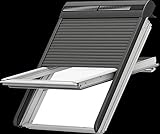 velux integra solar regensensor 5 Jahre Garantie VELUX Solar-Rollladen SSL 0000S - Aluminium Dunkelgrau (134 x 160cm - UK10)
