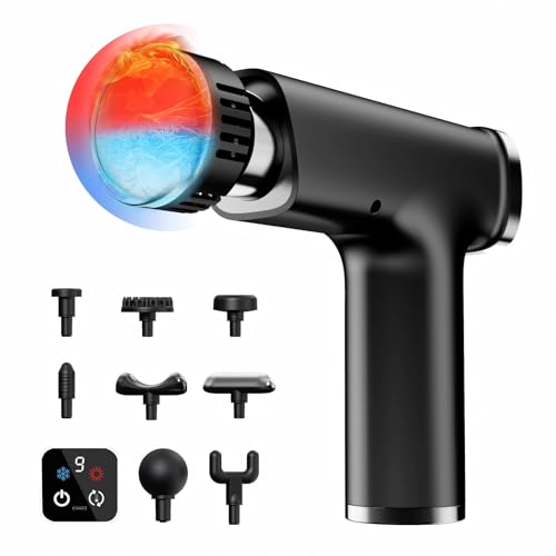 JOYSUWERUN Massage Gun with Heat and Cold, Deep Tissue Massage