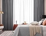 ➎ ♥ Les rideaux bloquent la lumière du soleil et les rayons UV nocifs, réduisent le bruit extérieur et garantissent une intimité totale. Remarque : en raison des paramètres d'affichage, le produit réel peut être légèrement différent de l'image sur la page. Mais nous garantissons qu'il s'agit du même produit.