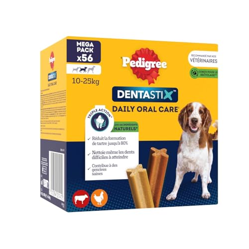 PEDIGREE DENTASTIX Sticks pour Moyen Chien 10-25kg