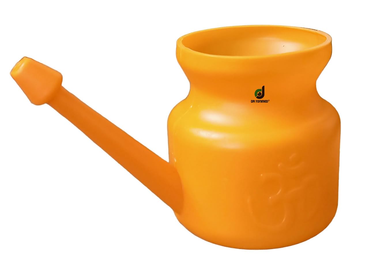 Dr Yonimed Jal Neti Pot Made of Unbreakable Plastic Useful For Congestion, Sinus, Nasal Wash Etc Specially Designed for Yoga (Orange 400ml)-image-30