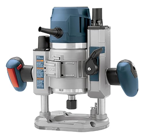BOSCH MRC23EVSK Combination Router 15 Amp 2.3 Horsepower Corded Variable Speed Combination Plunge & Fixed-Base Router Kit with Hard Case