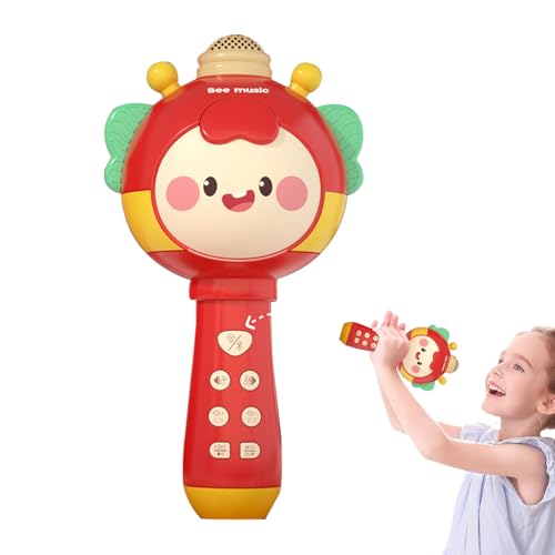 gifyym Spielzeug Mikrofon | Cartoon Karaoke Maschine,Karaoke Gerät Für Kinder - Für Und Mädchen Geburtstagsfeier Zuhause Schulveranstaltungen Klassenaktivität Bühne...