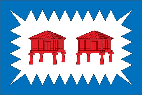 Drapeau Paysage Large Prioro 1,35m² Rectangular Haute Visibilité - 2