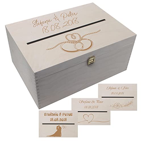 Generisch Personalisierte Geldbox Kartenbox Briefbox Hochzeitskartenkiste...