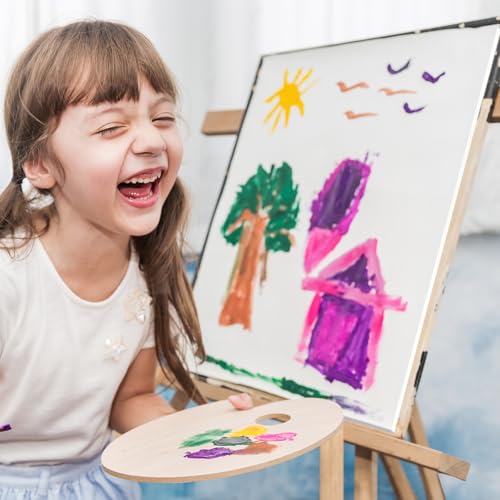 Lienzos para pintar de algodon puro sin acido FUMILE paneles blancos texturizados 6