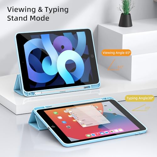 Coque iPad 10e/11e génération transparente rigide avec un support stylet chic - 6