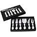 WoneNice Cheese Knife Set, 6-Piece Stainless Steel Knives for Charcuterie, Gift Ready