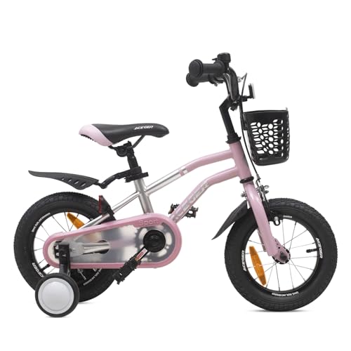 Image of ACEGER Kids Bike for Ages 2-12 Years Old Boys Girls and Toddler, 12 14 16 18 Inch Children Bicycle with Training Wheels, 20 Inch Bike with Kickstand, Multiple Colors.