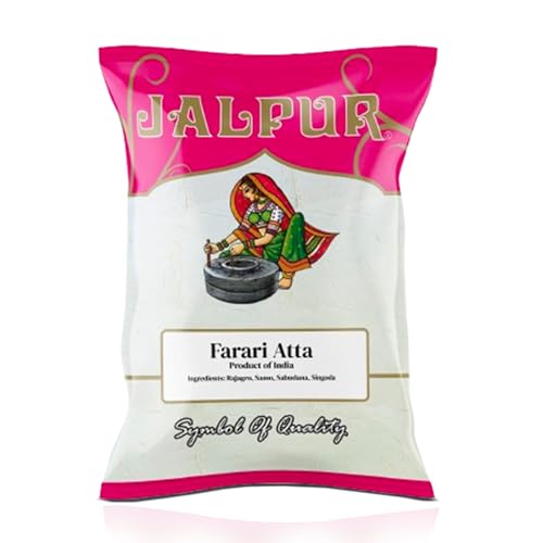 Jalpur millers Farari Atta 5kg – Premium Faradi Atta Blend of Amaranth, Morio (Samo), and Sago (Sabudana) – Ideal for Fasting & Multi-Purpose Cooking – Authentic Farari Flour – Rajagro & Sabudana Mix