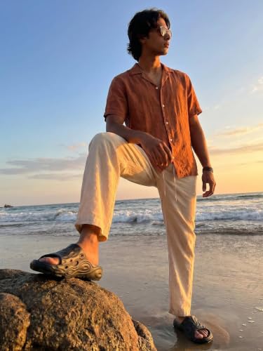 Image of Bacca Bucci Drift Foam Recovery Clogs for Men | Lightweight EVA Slip-On Slides | Breathable Quick-Dry Comfort Sandals